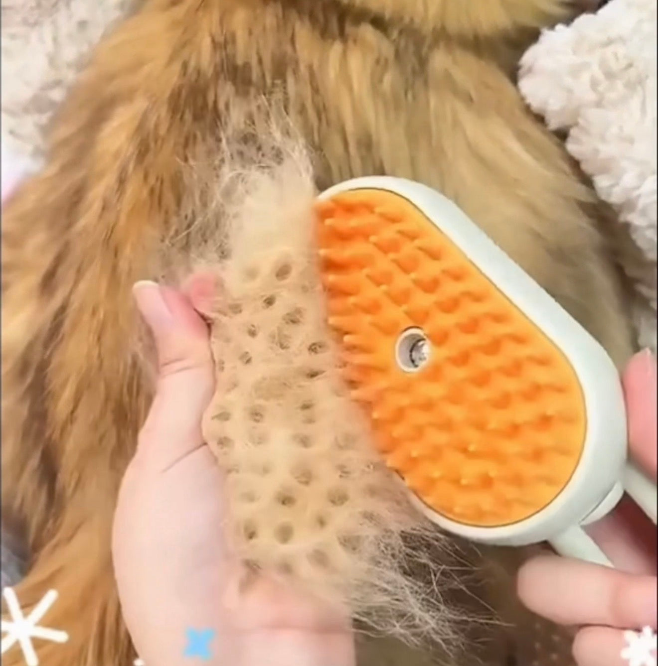 3-IN-1 PET GROOMING BRUSH
